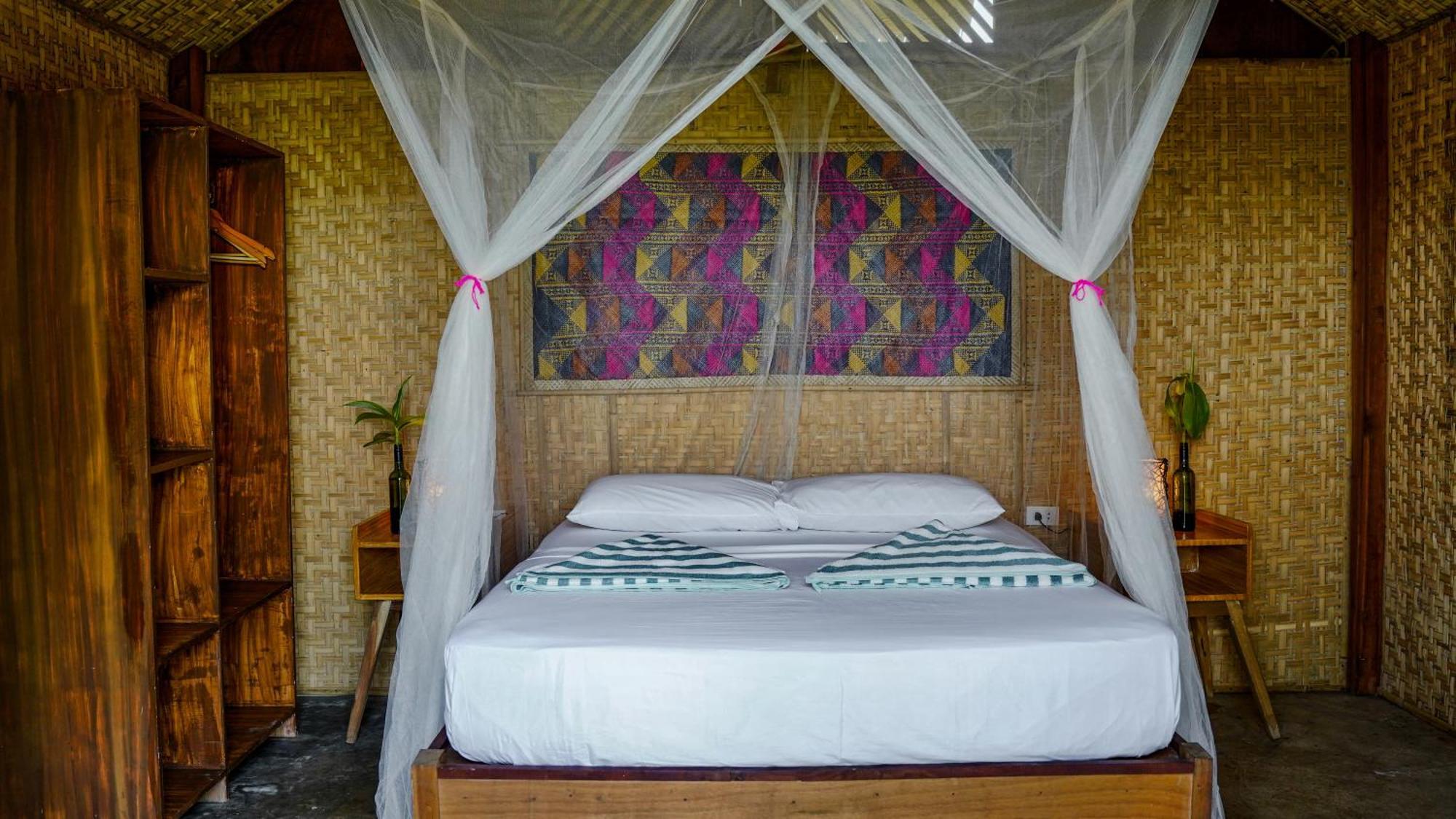 Eco Sanctuaries Nature Lodge Nacpan Beach, El Nido Exterior photo
