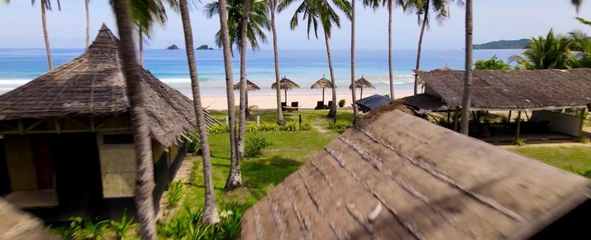 Eco Sanctuaries Nature Lodge Nacpan Beach, El Nido Exterior photo